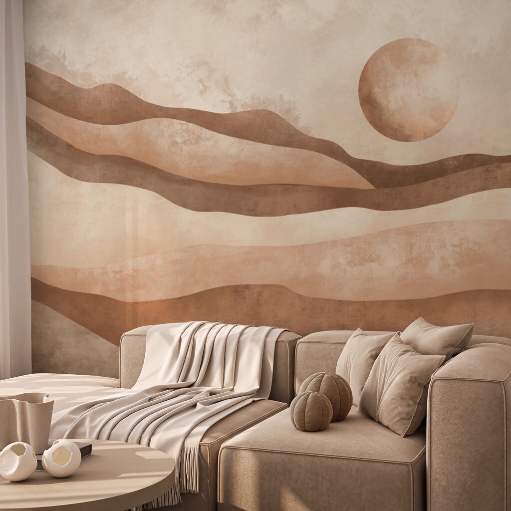 Картина пустельного пейзажу