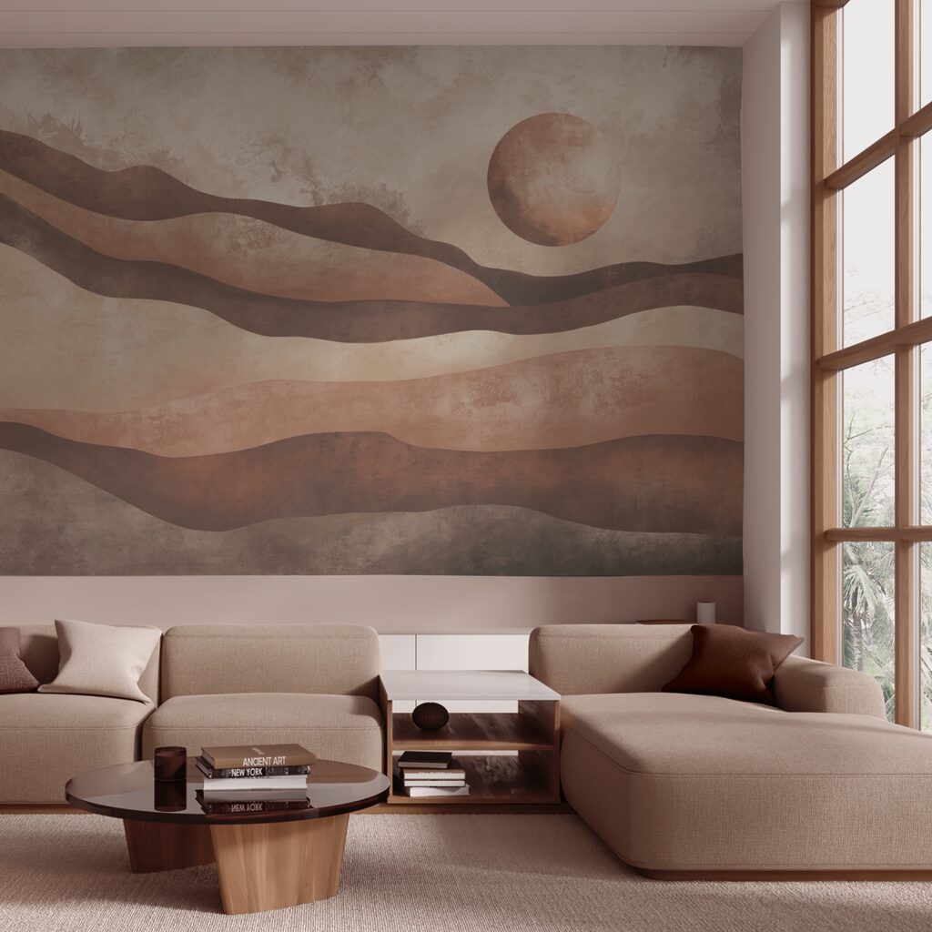 Картина пустельного пейзажу