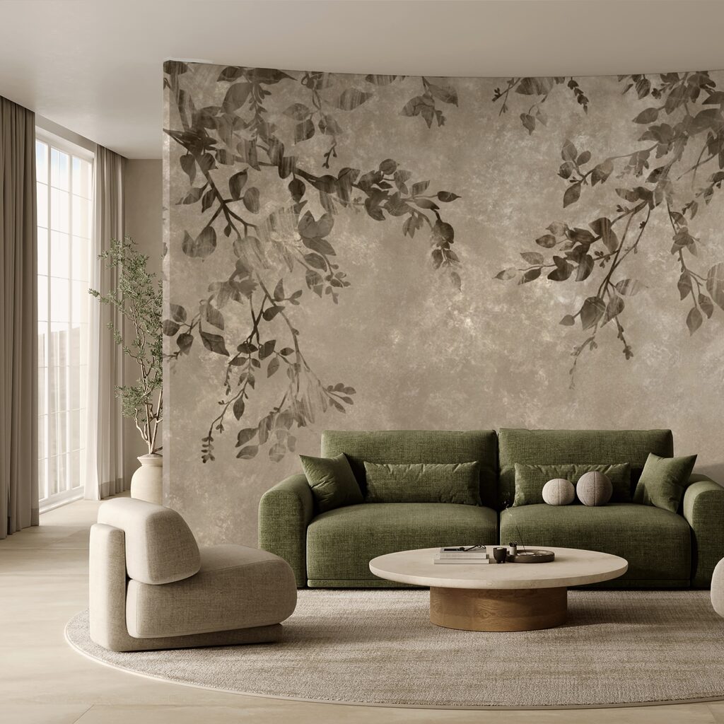 Гілки дерев з листям