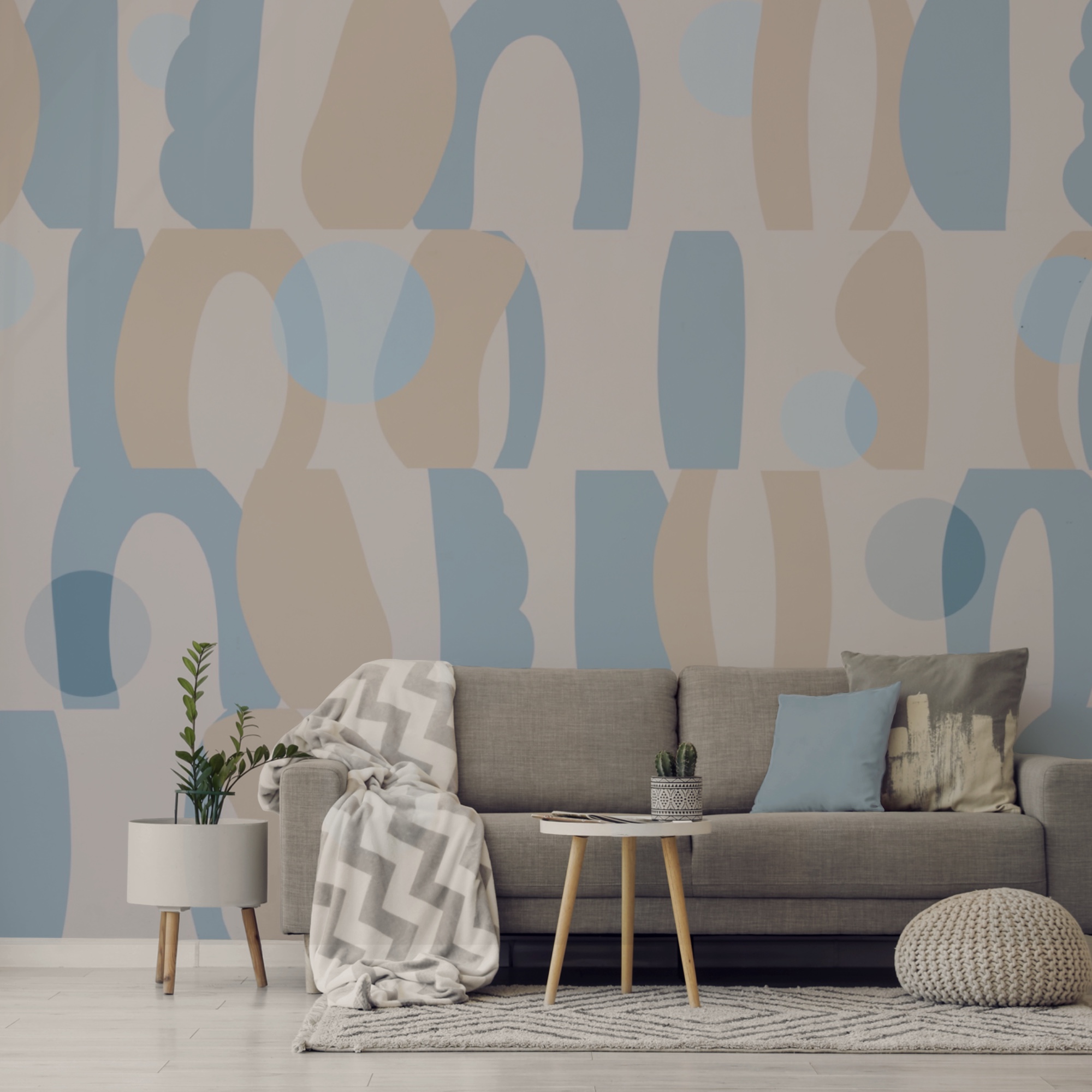 Візерунок різних форм і кольорів