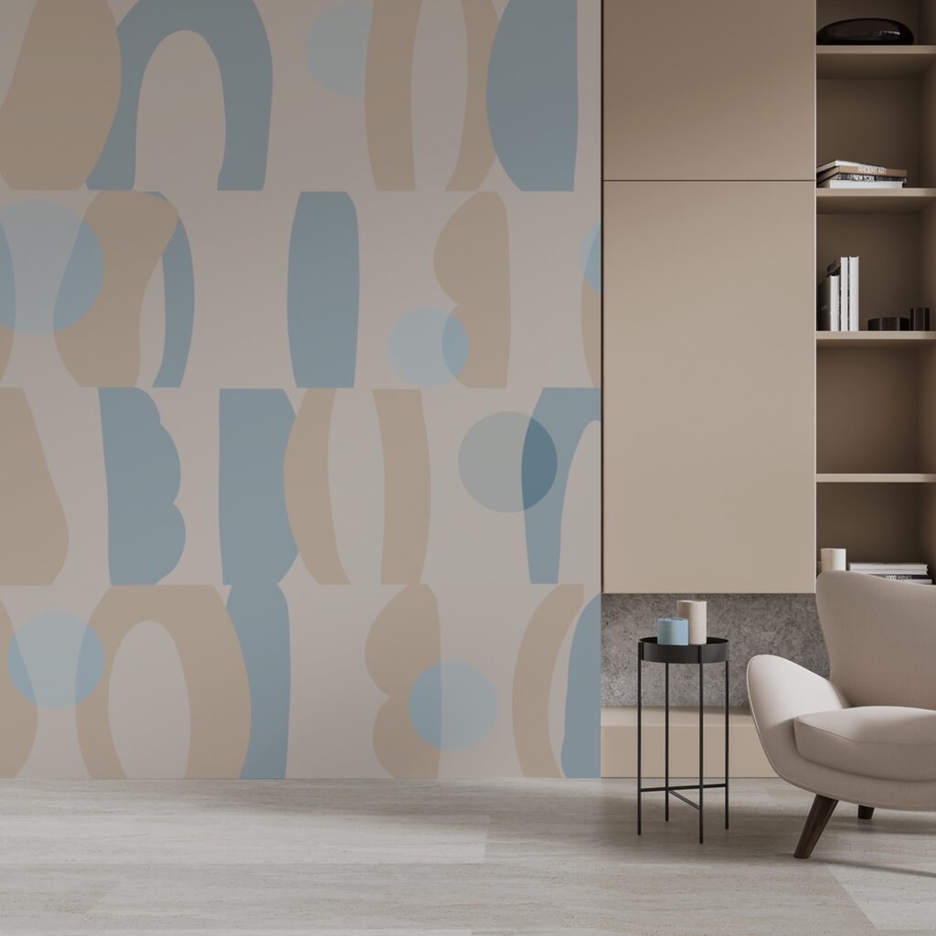 Візерунок різних форм і кольорів