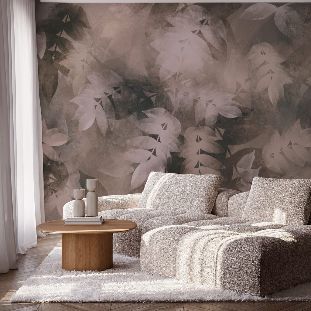 М'яке листя в ніжних відтінках