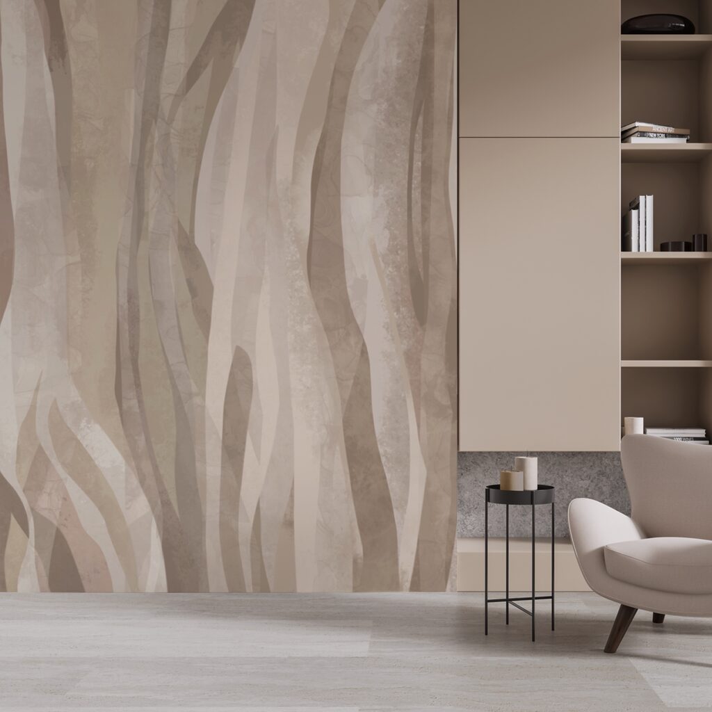 Абстрактні природні візерунки в м'яких відтінках