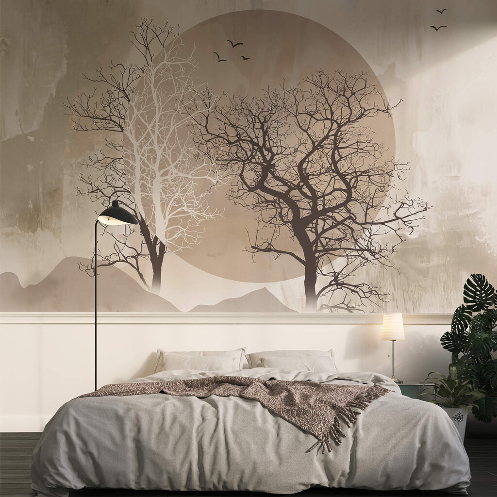 Малювання дерев і сонця