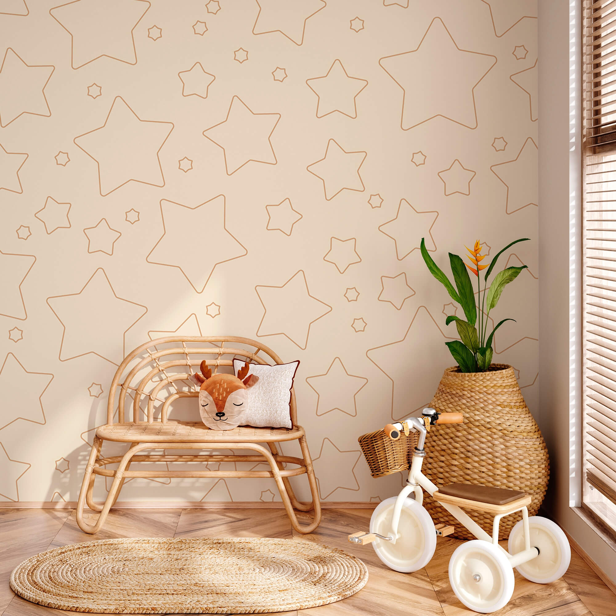 Візерунок із зірок та кількох зірок