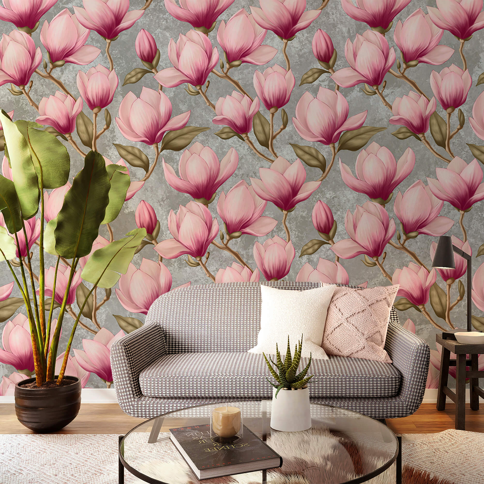 Візерунок рожевих квітів Візерунок рожевих квітів