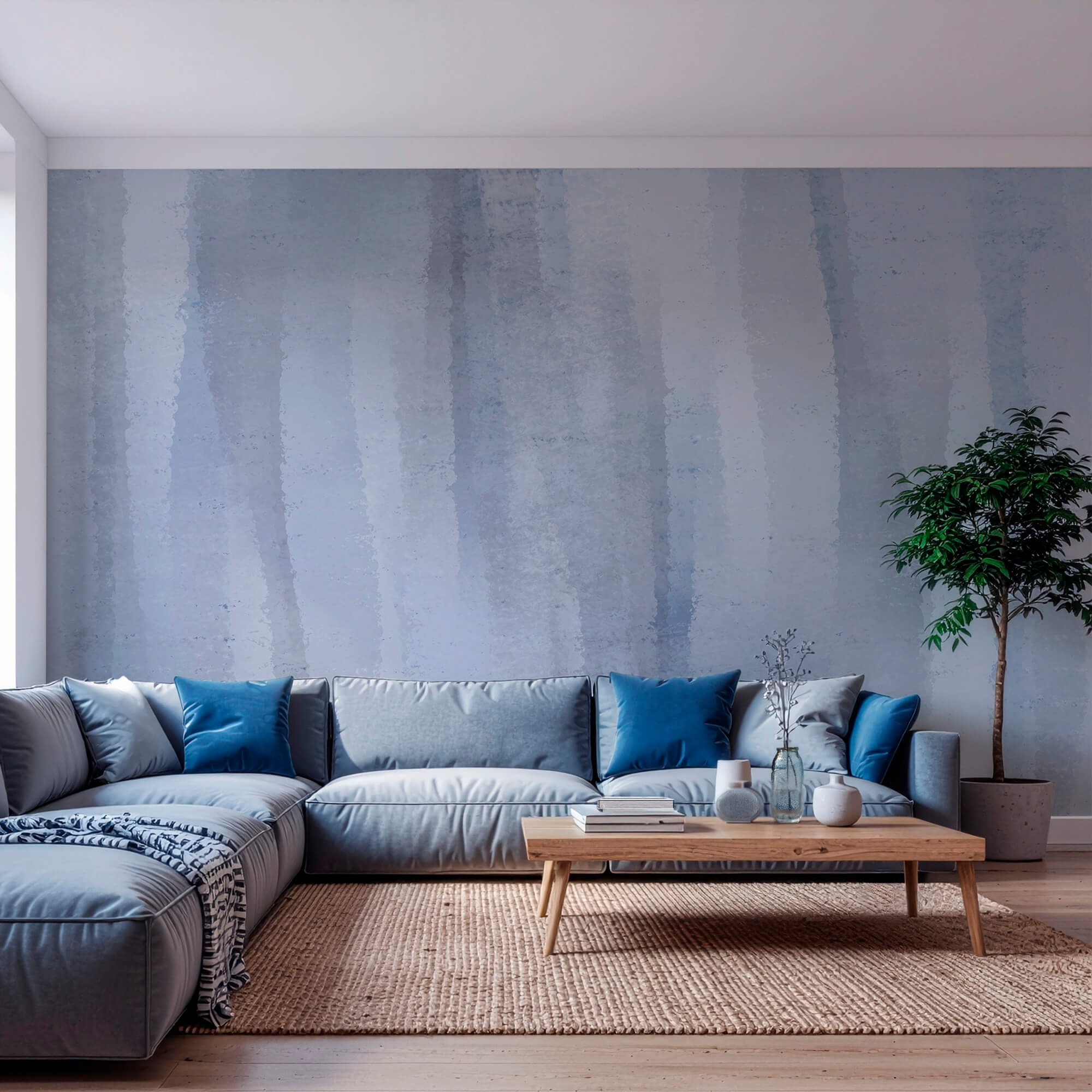 - Ніжно-блакитний абстрактний акварельний фон - Ніжно-блакитний абстрактний акварельний фон