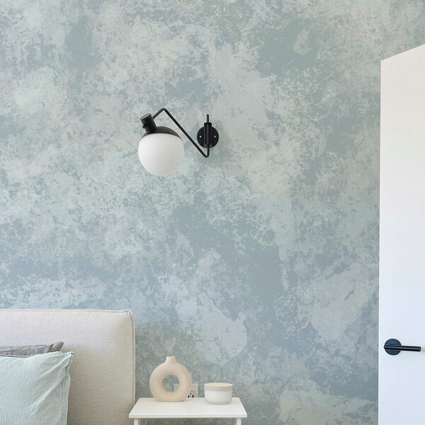 Поєднання м'яких і заспокійливих синіх тонів