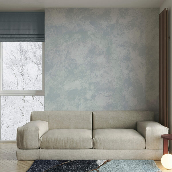 Поєднання м'яких і заспокійливих синіх тонів