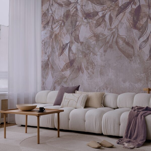 Листя, що дрейфує в м'яких відтінках