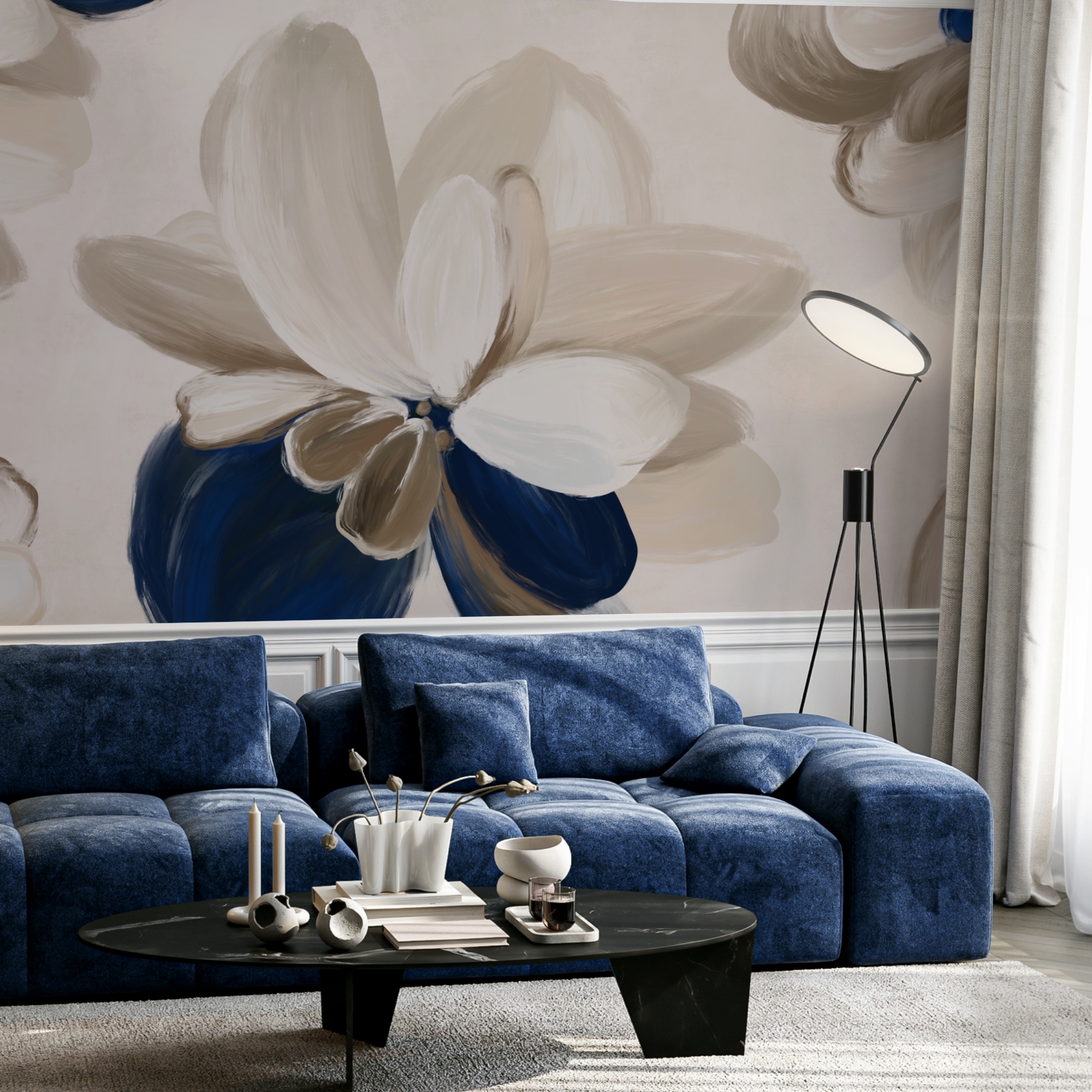 М'які пелюстки в земляних тонах