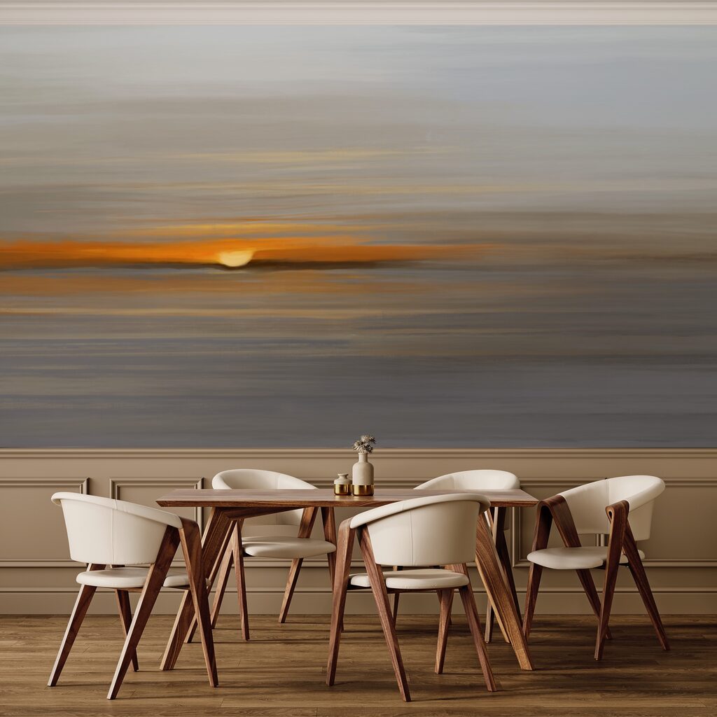 Захід сонця над водою