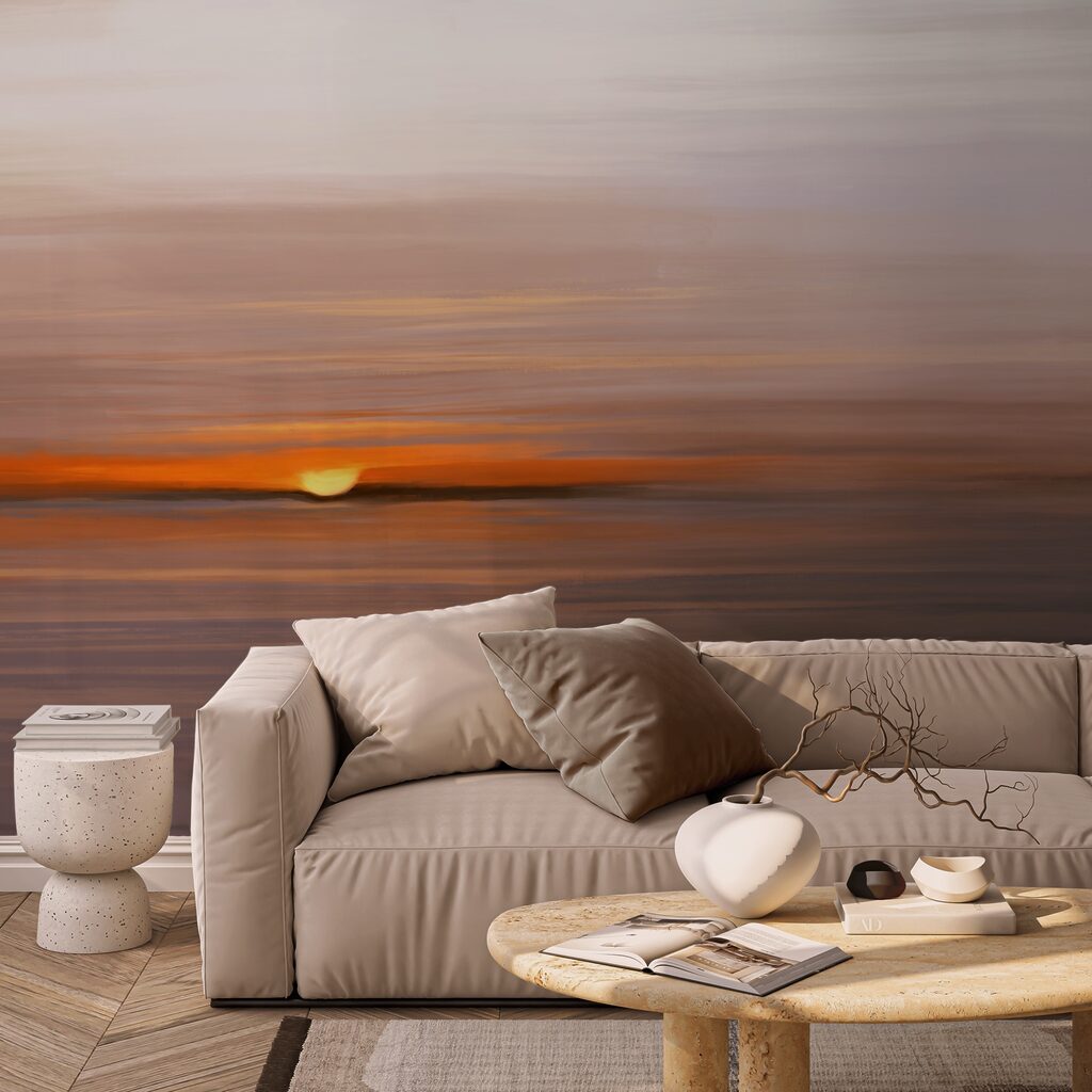 Захід сонця над водою