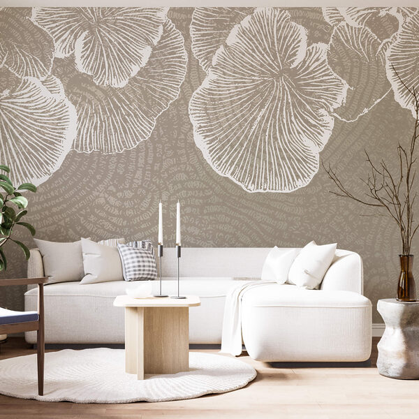 Ніжні пелюстки на м'якому тлі