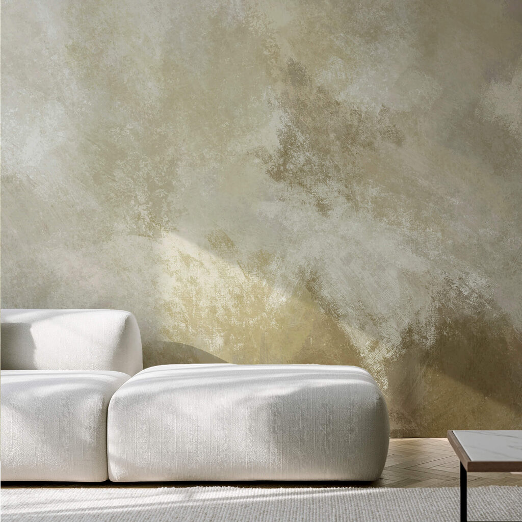 Біла і коричнева стіна