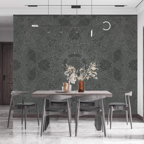 Сіро-білий візерунок