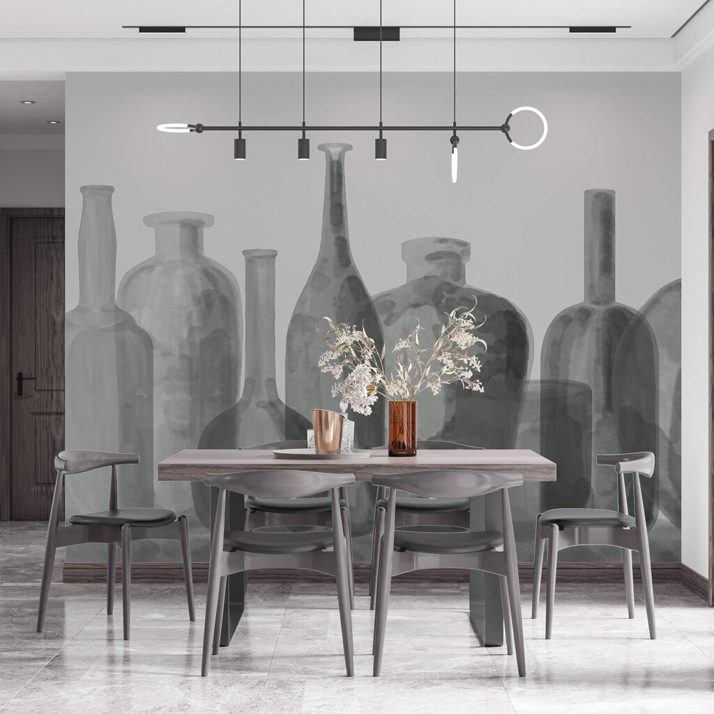 Група скляних пляшок