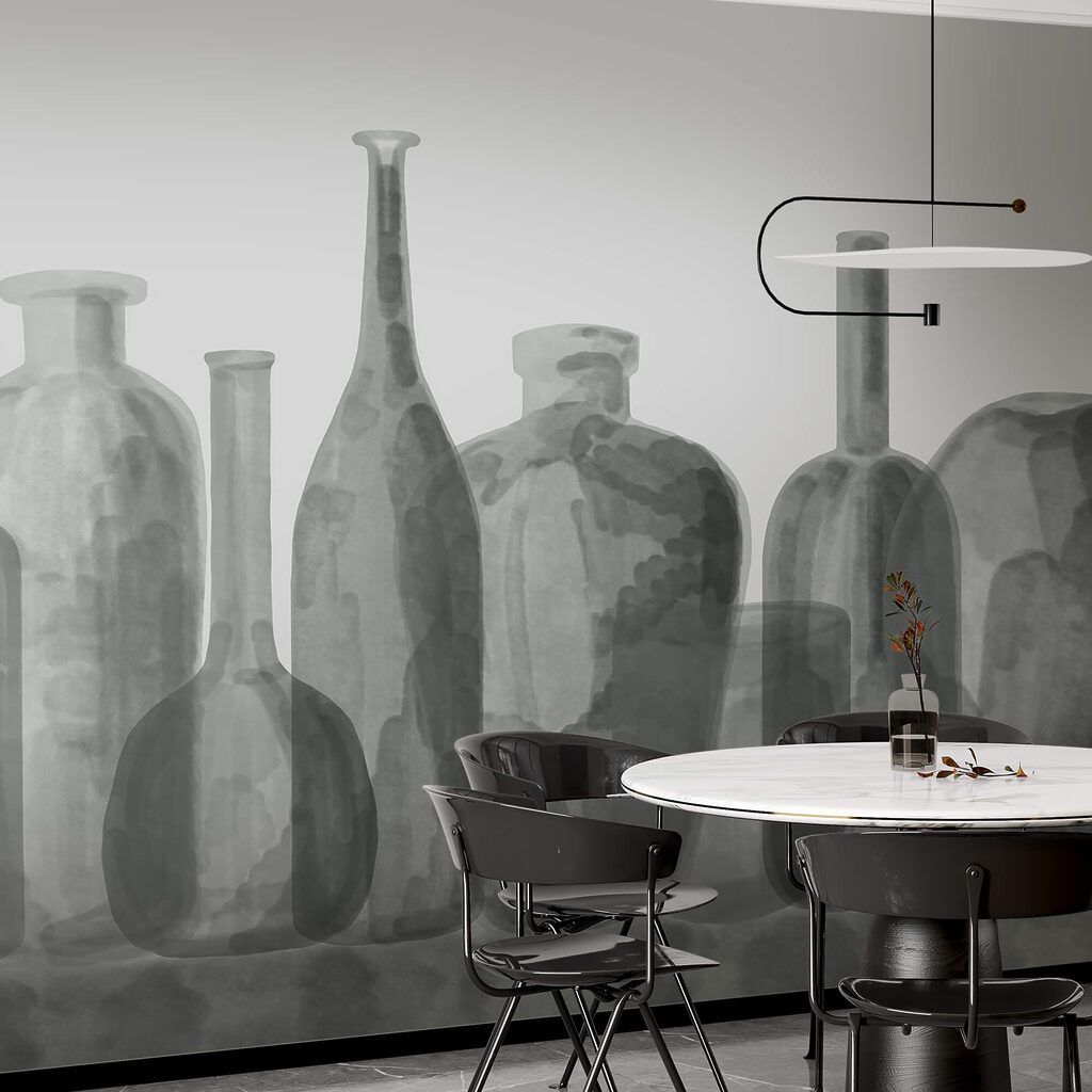 Група скляних пляшок