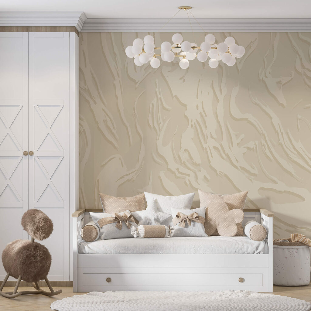 Біла поверхня з лініями