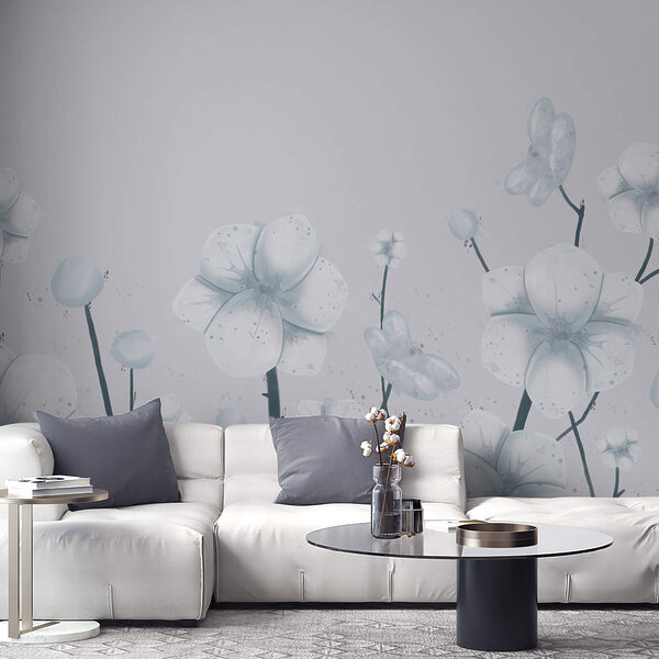 Група білих квітів