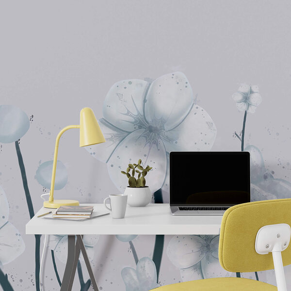 Група білих квітів