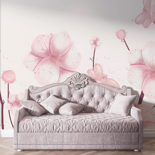 Група рожевих квітів