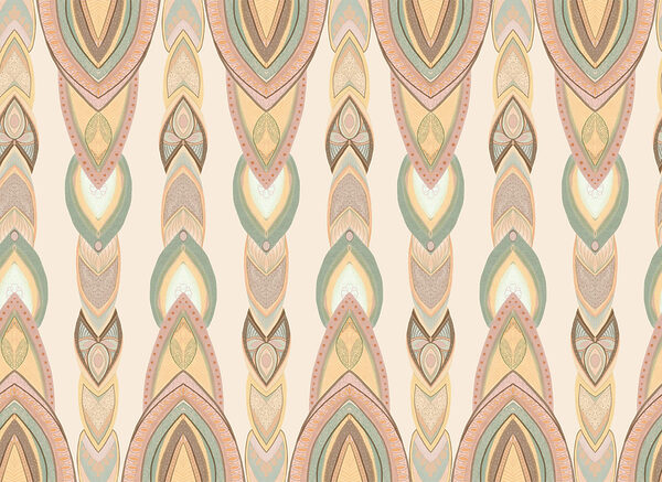 Pattern of colorful shapes Pattern of colorful shapes