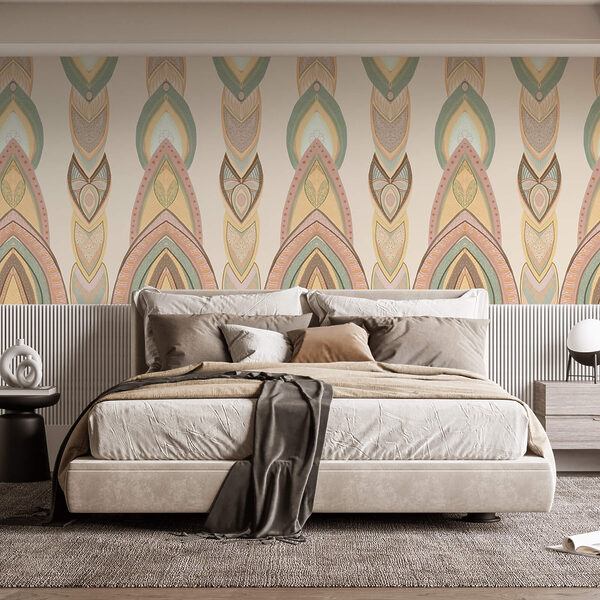 Візерунок з барвистих фігур Візерунок з барвистих фігур