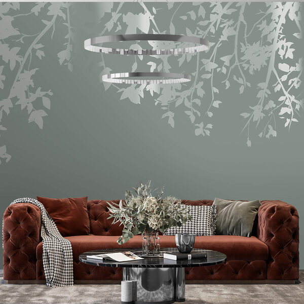 Гілки дерев з листям