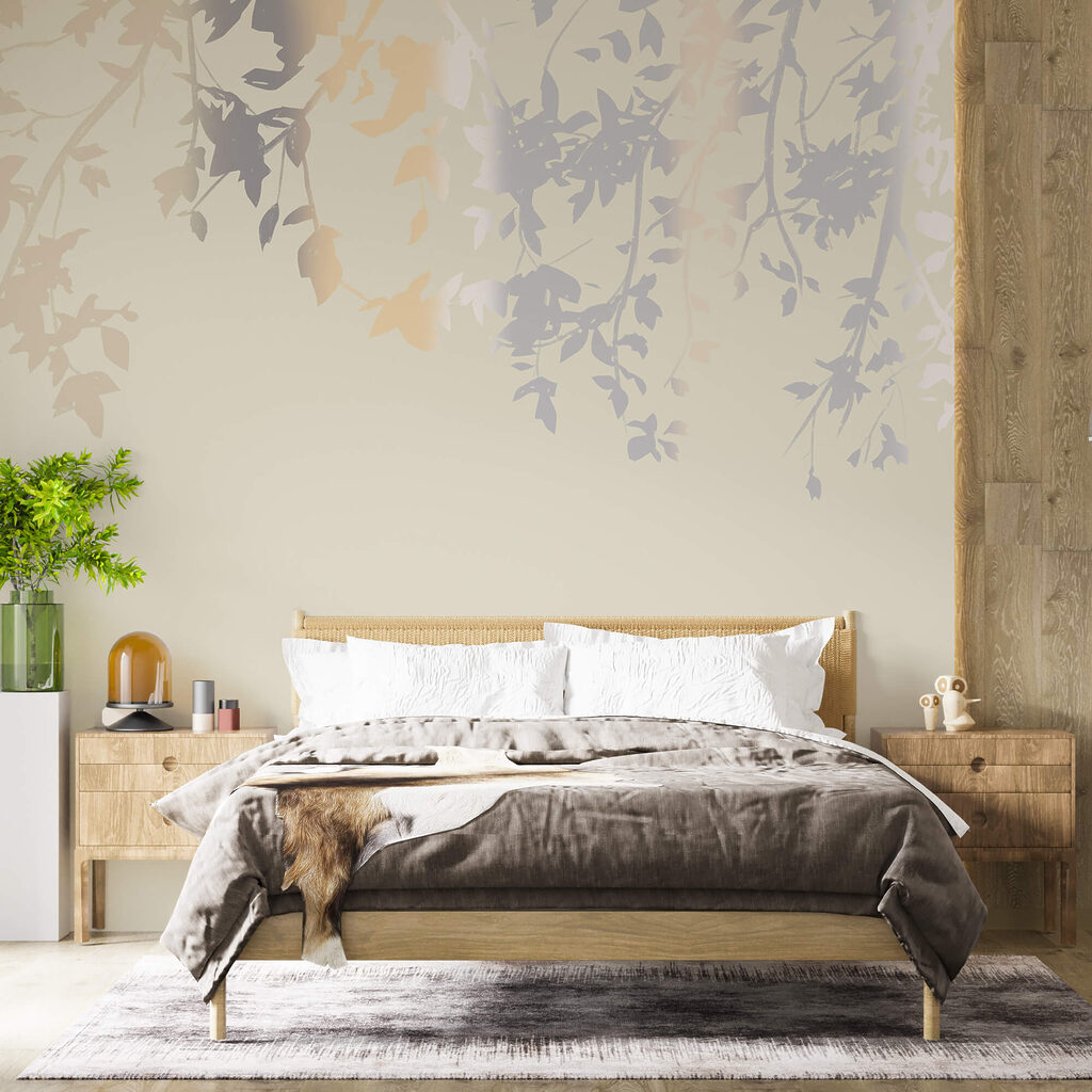 Гілки дерев з листям