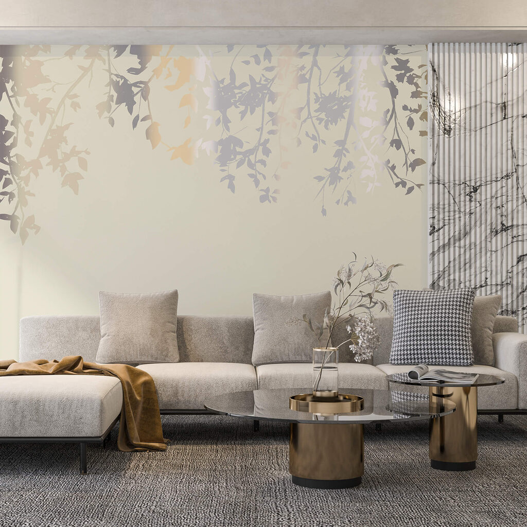 Гілки дерев з листям