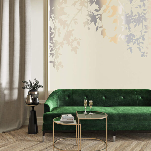 Гілки дерев з листям