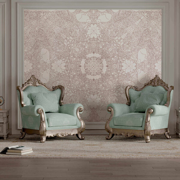 Біло-червоний візерунок