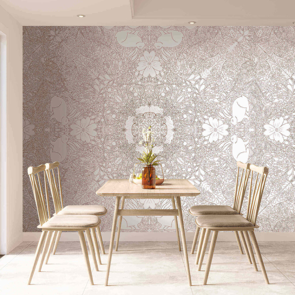 Біло-червоний візерунок