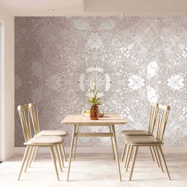 Біло-червоний візерунок