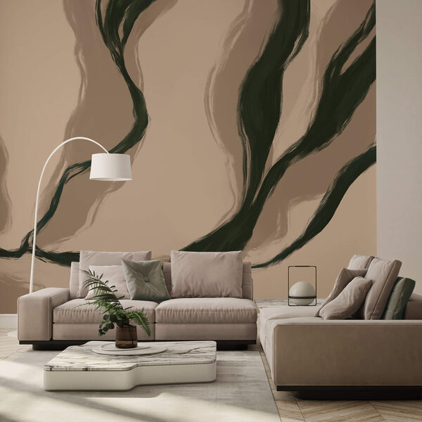 Органічні лінії в м'яких відтінках