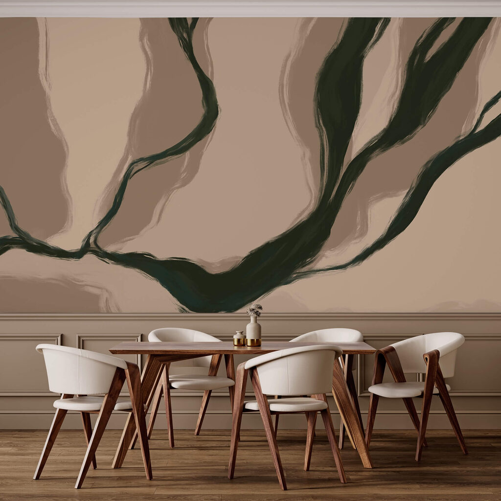 Органічні лінії в м'яких відтінках