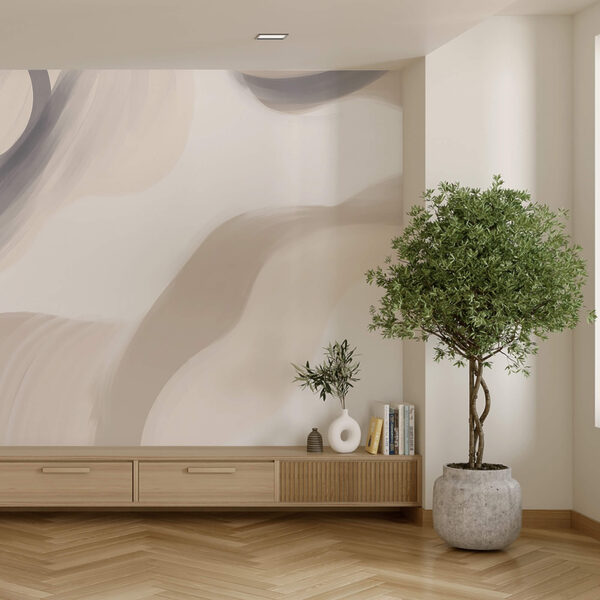 Абстрактні завитки в м'яких тонах Абстрактні завитки в м'яких тонах