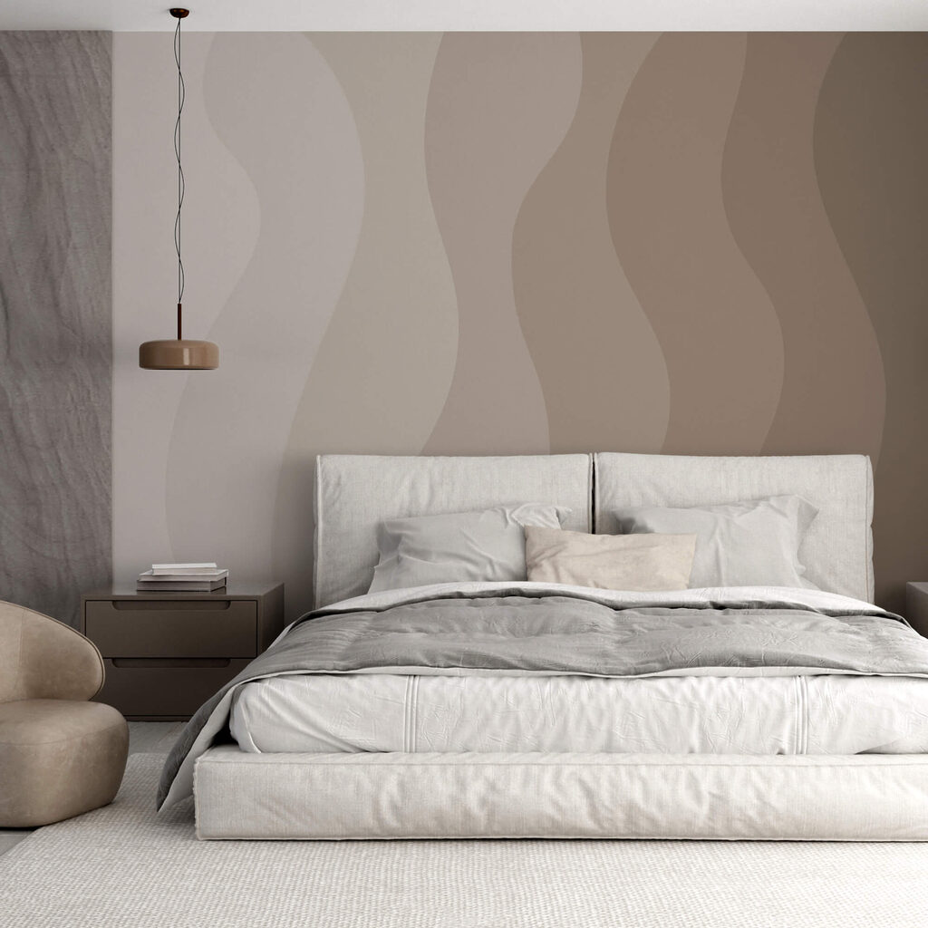 Гармонійні хвилі м'яких кольорів