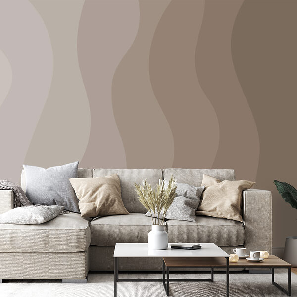 Гармонійні хвилі м'яких кольорів