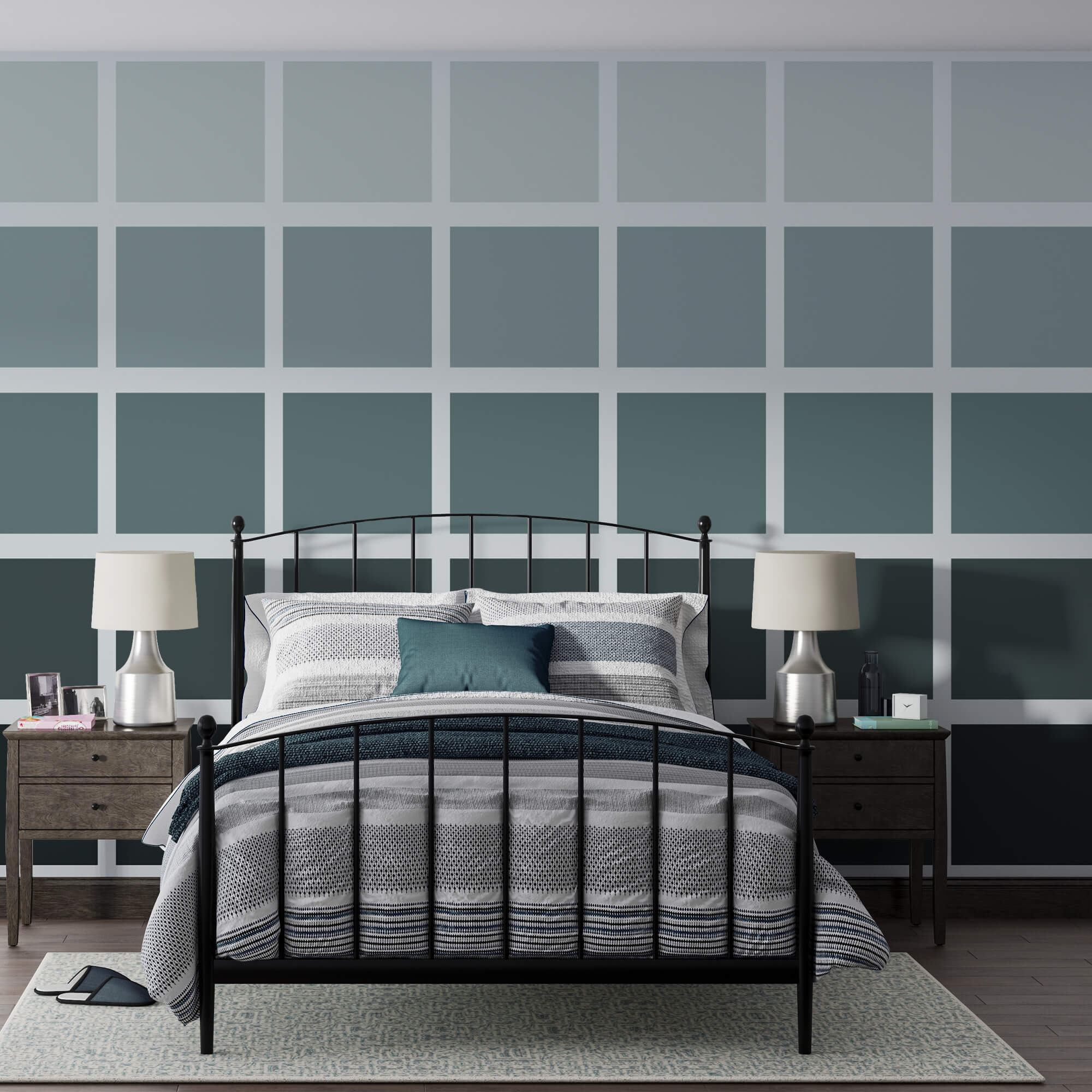 Сірі квадрати з чорними квадратами