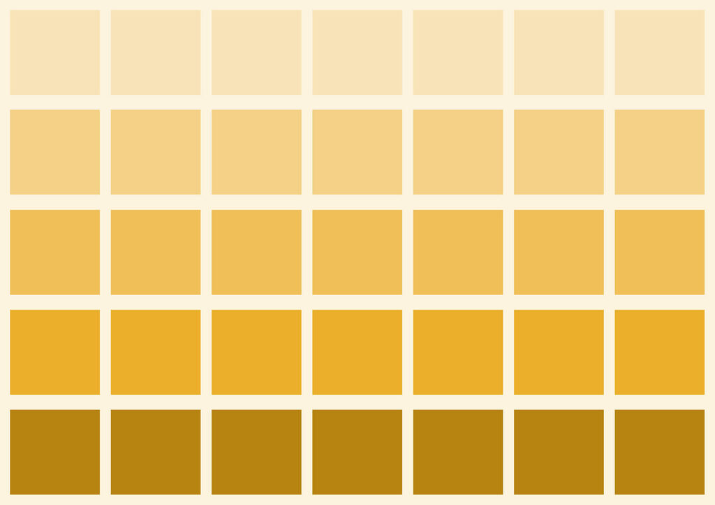 Yellow and brown squares