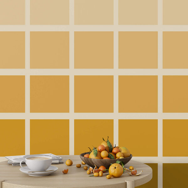 Жовті та коричневі квадрати