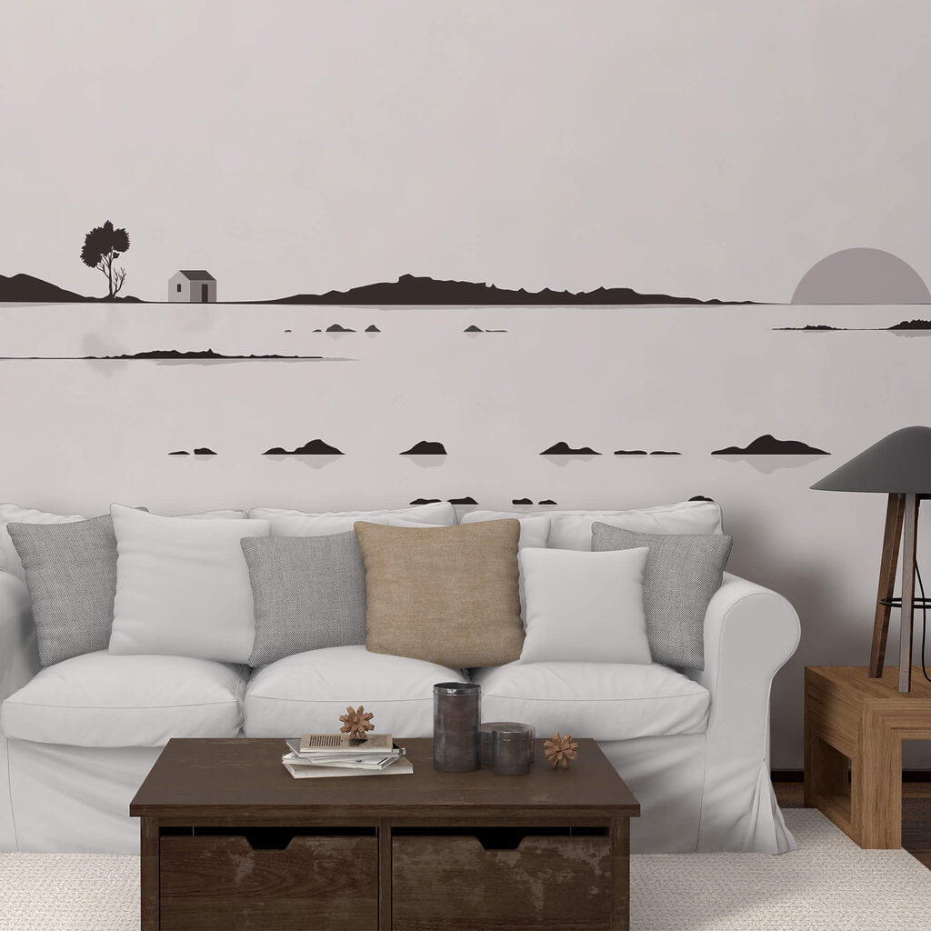 Будинок посеред озера