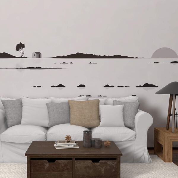 Будинок посеред озера