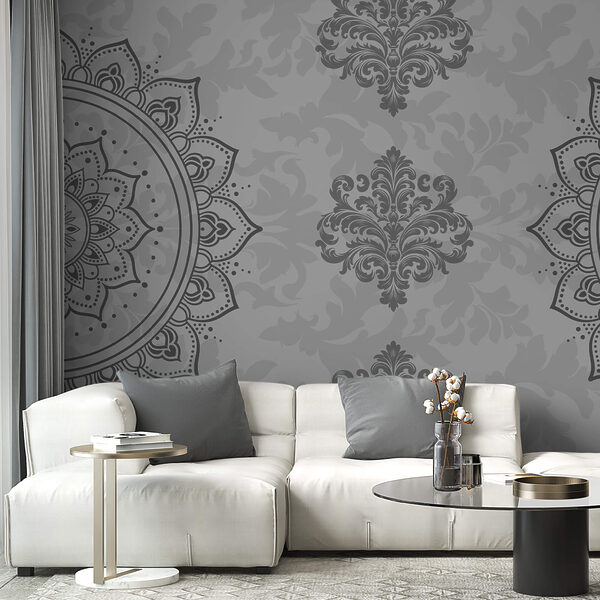 Сіро-білий візерунок