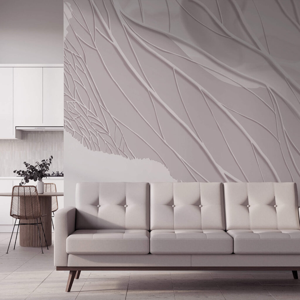 Білі лінії на білій поверхні