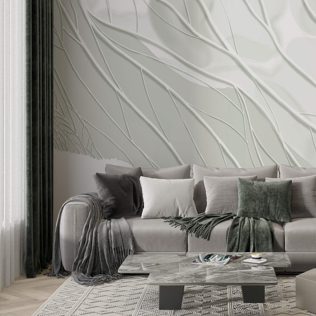 Білий фон з лініями