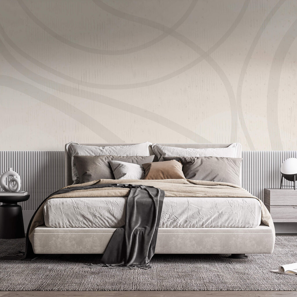 Біла поверхня з лініями