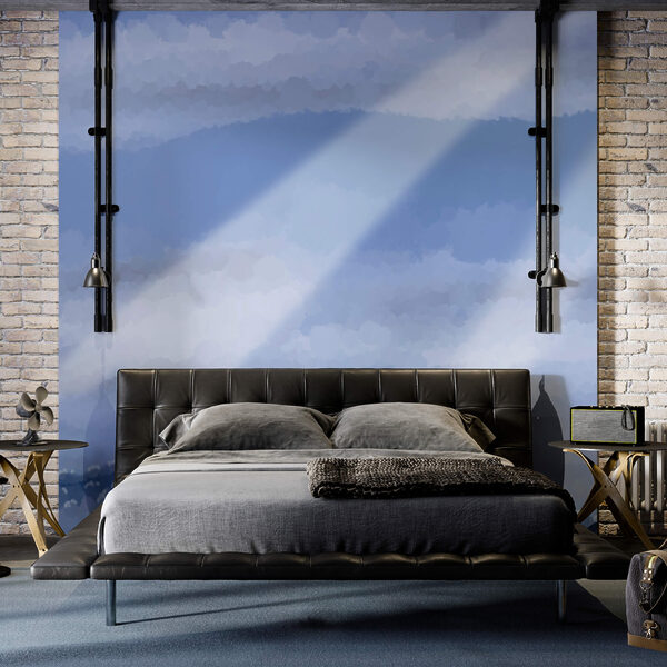 Хмари та промені світла в небі